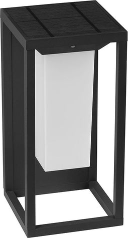 V-TAC VT-77-N wandlamp op zonne-energie - Grijs - Samsung - IP65 - 2W - 220 Lumen - 3000K