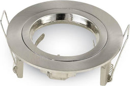 V-TAC VT-774-SN LED-spots - Inbouwarmatuur - GU10 - IP20 - Satijn Nikkel - Modelnr: - VT-774-SN