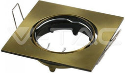 V-TAC VT-779-SG-SQ LED inbouwspots - GU10 - IP20 - Goud - Modelnr: - VT-779-SG-SQ