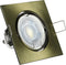 V-TAC VT-779-SG-SQ LED inbouwspots - GU10 - IP20 - Goud - Modelnr: - VT-779-SG-SQ