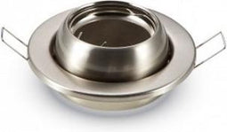 V-TAC VT-780-SN LED Spots - Inbouwarmatuur - GU10 Hoekverdraaiing - IP20 - Satijn Nikkel