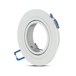 V-TAC VT-782RD-WH GU10 LED Spotlights - Recessed Fitting - White - IP20