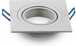 V-TAC VT-782SQ-WH LED inbouwspots - GU10 - IP20 - Wit - Modelnr: - VT-782SQ-WH