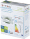 V-TAC VT-782SQ-WH LED inbouwspots - GU10 - IP20 - Wit - Modelnr: - VT-782SQ-WH