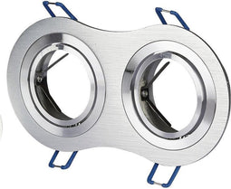 V-TAC VT-783RD-AB LED-spots - Inbouwarmatuur - GU10 - IP20 - Aluminium Borstel - Modelnr: - VT-783RD-AB