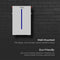 V-TAC VT-784SQ-AB Battery Storage - 6.14 kWh - Outdoor - 5 Years - IP65