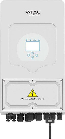 V-TAC VT-787RD-SN Hybride omvormers voor zonne-energie - enkelfasig - wit - 5 jaar - IP65