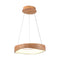 V-TAC VT-7973 Designer Ceiling Lights - Designer Hanging Lights - IP20 - Wood+White - 18 Watts - 2100 Lumens - 3000K