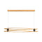V-TAC VT-7978 Designer Ceiling Lights - Designer Hanging Lights - IP20 - Wood+Black - 15 Watts - 1600 Lumens - 3000K