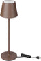 V-TAC VT-7997-C Tafellampen - Draadloze oplaadlampen - IP54 - Corten - 1,5 Watt - 150 Lumen - 3000K