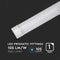 V-TAC VT-8-40 Witte LED TL-beslag - Prismatisch - Samsung - IP20 - 40W - 4200 Lumen - 3000K - 5 Jaar - 120CM