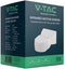 V-TAC VT-80300 Infrarood - Bewegingssensor - IP65 - Witte behuizing - 5 jaar
