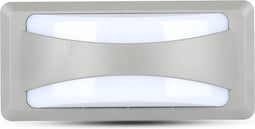 V-TAC VT-8058 LED wandlampen - Softlight bolkop - IP65 - Grijs - 12 Watt - 500 Lumen - 4000K