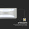 V-TAC VT-8058-N LED wandlampen - Softlight bolkop - IP65 - Grijs - 12 Watt - 1160 Lumen - 4000K