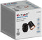 V-tac VT-806 Wand / plafond spot - Zwart - 5W - 3000K - verstelbaar