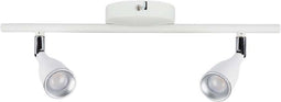 V-tac VT-810 Plafond spot - Wit - 2x 4.5W - 3000K - verstelbaar