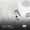 V-TAC VT-81003 LED Dome Lights - PIR Dome lights - Samsung - IP20 - White - 12 Watts - 1100 Lumens - 3IN1 - 5 Years