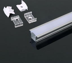 V-TAC VT-8107 LED Stripverlichting - Montageset Zilver - IP20 - Modelnr: - VT-8107