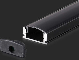 V-TAC VT-8113 LED Stripverlichting - Montageset Zwart - IP20 - Modelnr: - VT-8113