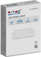 V-TAC VT-8122 LED-stripverlichting - montageset wit - IP20 - 5 jaar - Modelnr: - VT-8122