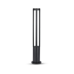 V-TAC VT-820-B LED Wall Bollard Lights - Black - 80CM - IP65 - 10W - 450 Lumens - 3000K