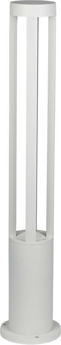 V-TAC VT-820-W-N LED Muurpaalverlichting - 80CM - IP65 - Wit - 10W - 1000 Lumen - 3000K