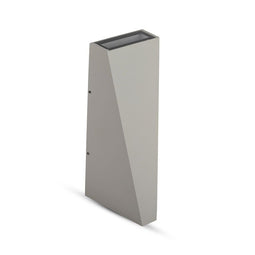 V-TAC VT-826-G-N Triangle LED Wall Lights - IP65 - Grey - 4W - 476 Lumens - 4000K