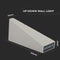 V-TAC VT-826-G-N Triangle LED Wall Lights - IP65 - Grey - 4W - 476 Lumens - 4000K