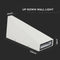 V-TAC VT-826-W-N Triangle LED Wall Lights - IP65 - White - 4W - 476 Lumens - 4000K