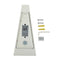 V-TAC VT-826-W White LED Wall Lights - Triangle Light - 6W - 660 Lumens - 4000K