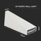 V-TAC VT-826-W White LED Wall Lights - Triangle Light - 6W - 660 Lumens - 4000K