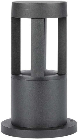 V-TAC VT-830-B-N Buitenverlichting - Meerpaalverlichting 25CM - IP65 - Zwart - 10 Watt - 1000 Lumen - 6400 K