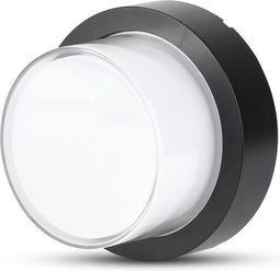 V-TAC VT-831 Zwarte LED wandlamp - Buitenlampen - Zonder - Kap - IP65 - 7W - 550 Lumen - 3000K