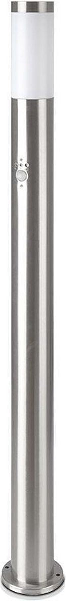 V-TAC VT-838-SE110 Buitenverlichting - Meerpaallampen - IP44 - Satijn Nikkel - Modelnr: - VT-838-SE110