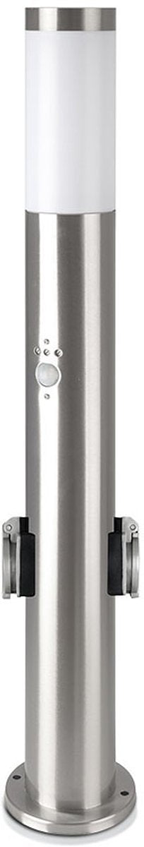 V-TAC VT-838-SS60 Buitenverlichting - Meerpaallampen - IP44 - Satijn Nikkel