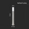 V-TAC VT-838-SS80 Outdoor Lighting - Bollard Lamps - IP44 - Satin nickel - Model No: - VT-838-SS80