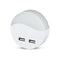 V-TAC VT-84-RD Round LED Wall Lights - Night Lights - USB - Samsung - IP20 - White - 0.4W - 10 Lumens - 3000K
