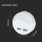 V-TAC VT-84-RD Round LED Wall Lights - Night Lights - USB - Samsung - IP20 - White - 0.4W - 10 Lumens - 3000K