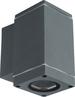 V-TAC VT-841 GU10 Buitenverlichting - Wand - Armaturen - Donker - Grijs - IP44