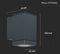 V-TAC VT-841 GU10 Buitenverlichting - Wand - Armaturen - Donker - Grijs - IP44