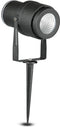 V-TAC VT-857-B Tuinspikes Buitenverlichting - IP65 - Zwart - 12W - 720 Lumen - Groen