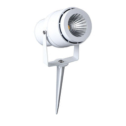 V-TAC VT-857-W Garden Spikes Outdoor Lighting - IP65 - White - 12W - 720 Lumens - Green