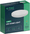 V-TAC VT-8618W-RD LED ronde plafonnière - 225mm - IP44 - Wit - 18W - 1800 Lumen - 4000K