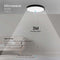 V-TAC VT-8630S-B-RD-N LED Dome Lights - Round Dome Lights - Sensor - IP44 - Black - 36 Watts - 3820 Lumens - 4000K