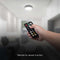 V-TAC VT-8630S-B-RD-N LED Dome Lights - Round Dome Lights - Sensor - IP44 - Black - 36 Watts - 3820 Lumens - 4000K
