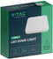 V-TAC VT-8630W-SQ LED vierkante plafonnière - 420mm - IP44 - Wit - 48W- 5160 Lumen - 4000K