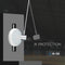 V-TAC VT-8633-N LED Dome Lights - Bulkhead Sensor+Emergency - 130lm/w - Samsung - IP65 - 20 Watts - 2600 Lumens - 3IN1