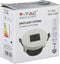V-TAC VT-883-WB LED inbouwspots - GU10 - IP20 - Wit+Zwart - Modelnr: - VT-883-WB