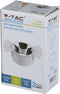 V-TAC VT-889 LED-spots - Reflectorarmaturen - GU10 - IP20 - Wit+Chroom