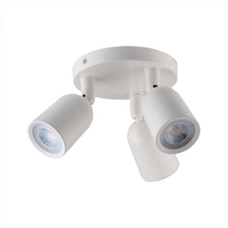 V-TAC VT-899 Witte LED-spotjes - 3xGU10 - Wandmontage - IP20